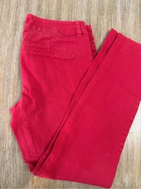 Old Navy Women's Red Pixie Pants